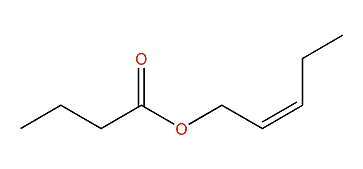 (Z)-2-Pentenyl butyrate
